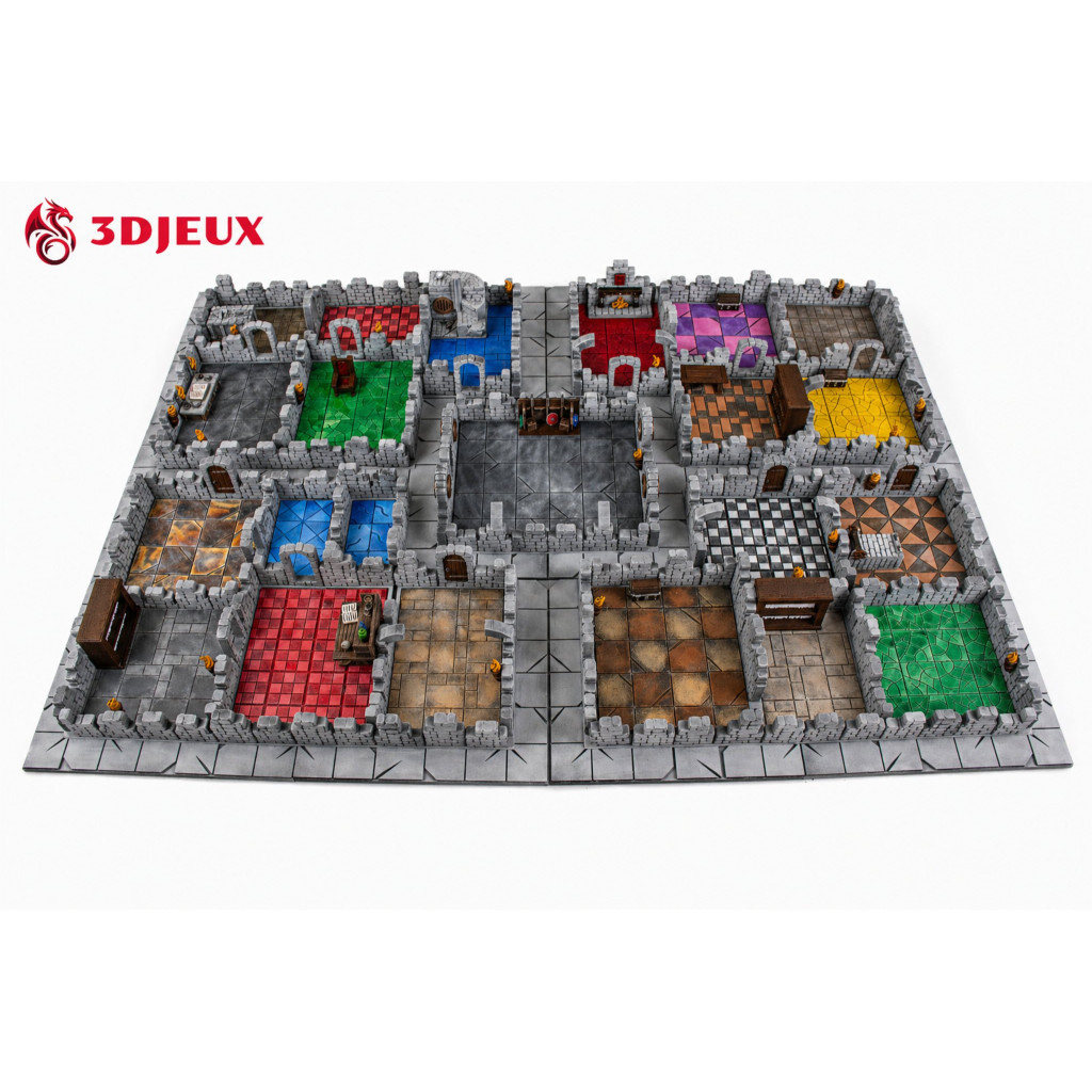 Plateau en 3D pour Heroquest - Version Standard