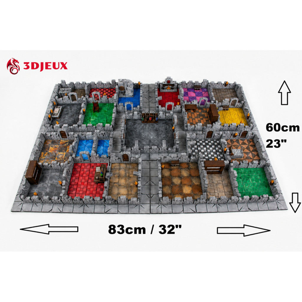 Plateau en 3D pour Heroquest - Version Standard – Image 4