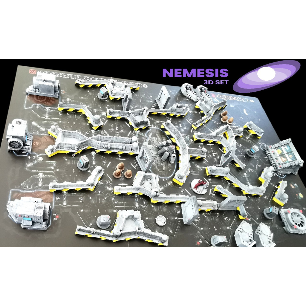 Set de murs en 3D pour Némesis