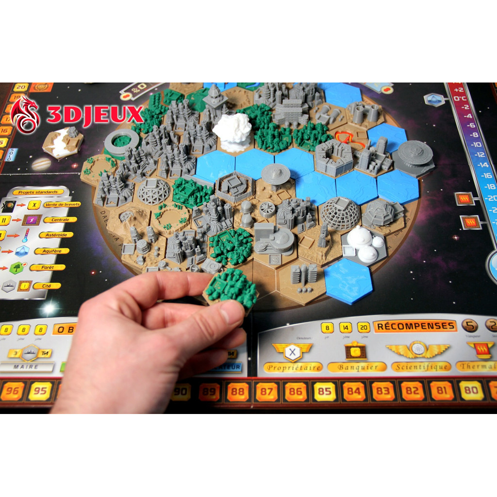 Terraforming Mars - 3D Set (55 tuiles) – Image 4
