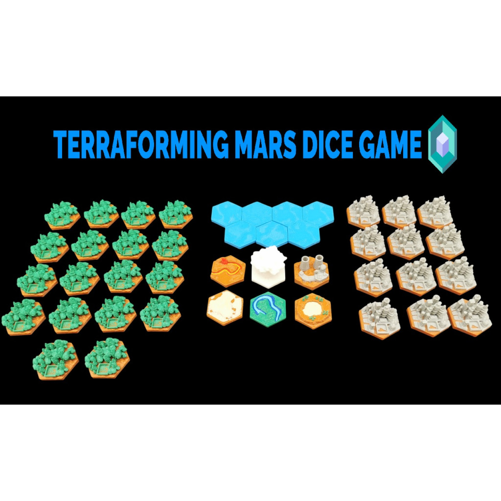 Terraforming Mars - Le Jeu de Dés : 3D Set – Image 2
